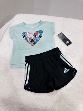 Girl’s Adidas Short Set